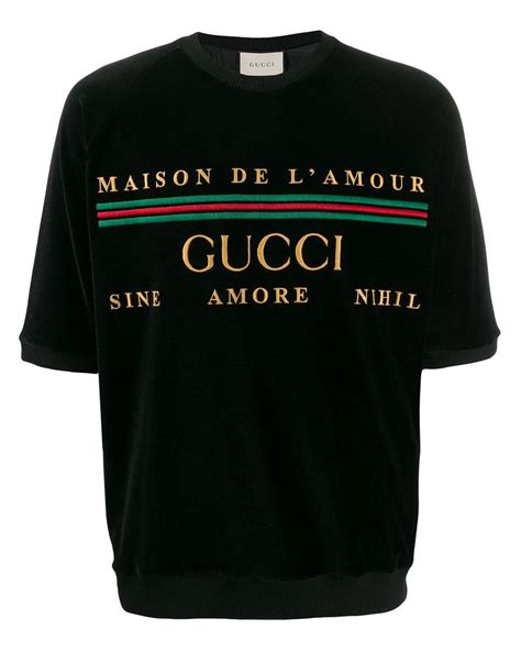 maison de l'amour gucci t shirt|Gucci 2019 Maison De L'Amour T.